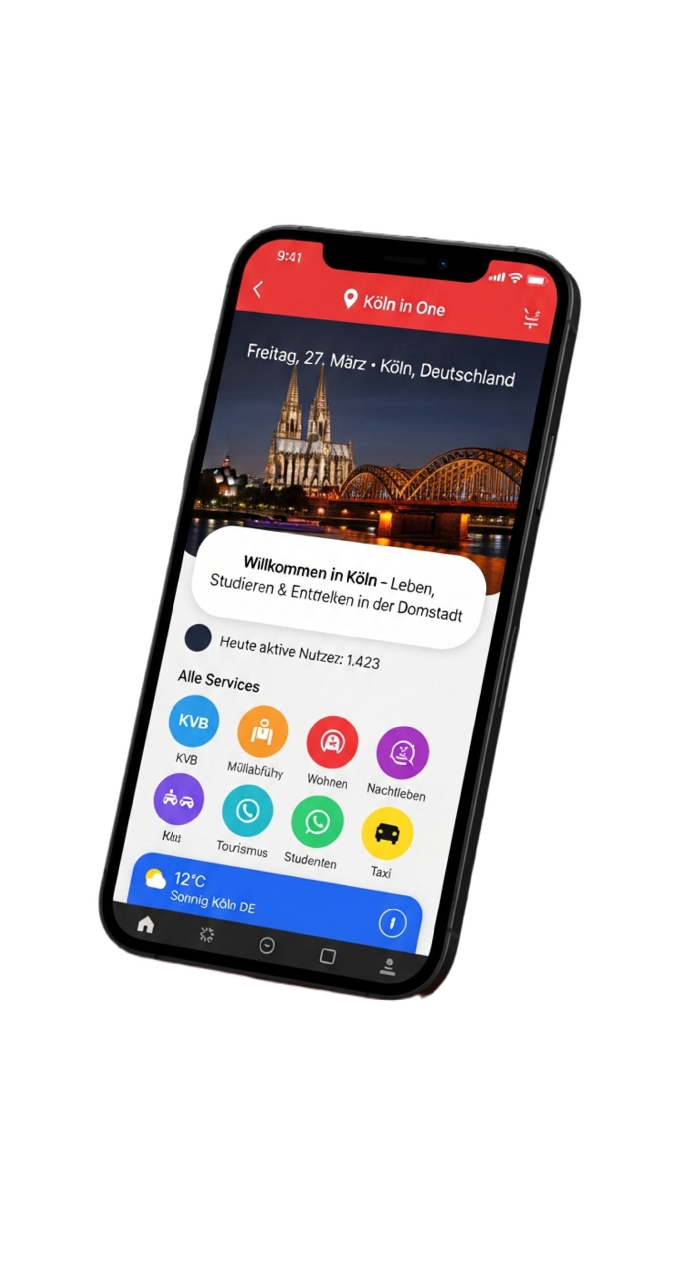 KoelnOne. App Screenshot